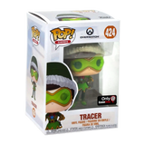 Funko POP! Overwatch Tracer as Elf Holiday Skin Exclusive Figure #424!