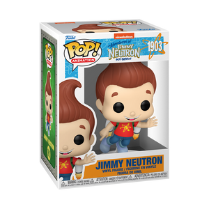 Funko POP! Nickelodeon Jimmy Neutron with Jet Pack Figure #1903!