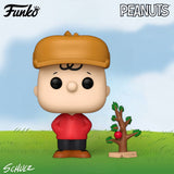 Funko POP! Television Peanuts Charlie Brown with Tree Figure #1627!