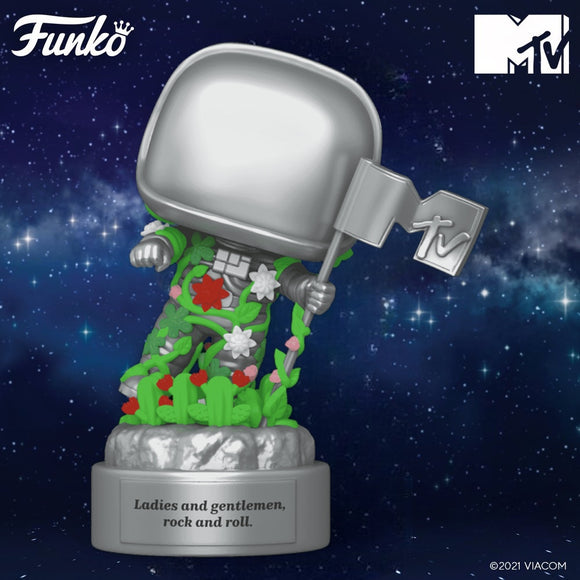 Funko POP! Ad Icons MTV Moon Person with Flowers #201