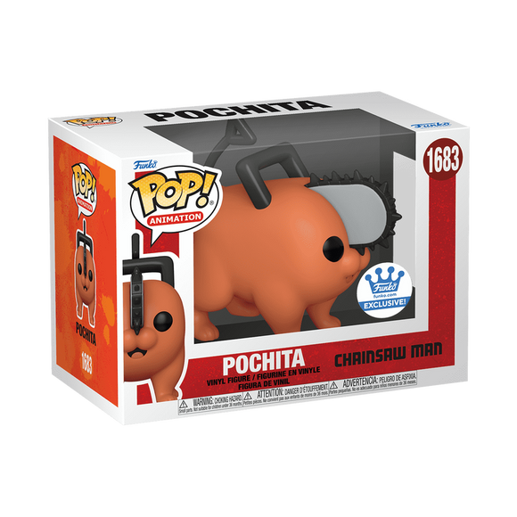Funko POP! Anime Chainsaw Man Pochita Standing Exclusive #1683!
