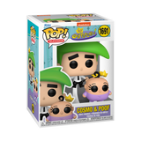 Funko POP! Nickelodeon Fairly Odd Parents Cosmo & Poof Figure #1691!