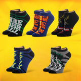 My Hero Academia MHA Set of 5 Ankle Character Socks!