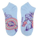 Marvel Avengers Pastel Set of 5 Ankle Character Socks!