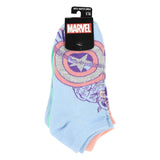 Marvel Avengers Pastel Set of 5 Ankle Character Socks!