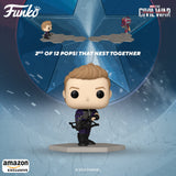 Funko Pop! Marvel Civil War Build a Scene Hawkeye Exclusive Figure #1144!