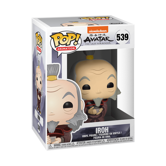 Funko POP! Avatar The Last Airbender Iroh With Tea Figure #539!