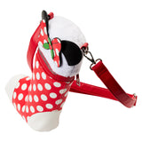 Loungefly Disney Minnie Mouse Cosplay Stocking Crossbody Bag