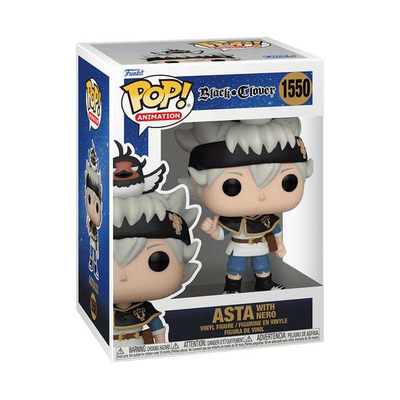 Funko POP! Black Clover Asta with Nero Figure #1550!