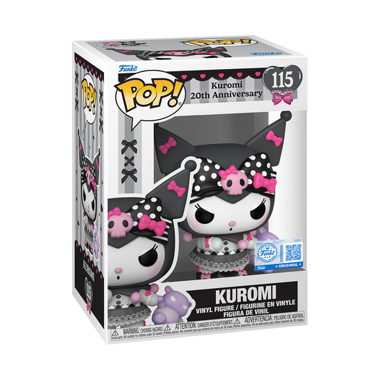 Funko Pop! Kuromi with Baku (20th Anniversary) Exclusive Figure #115!