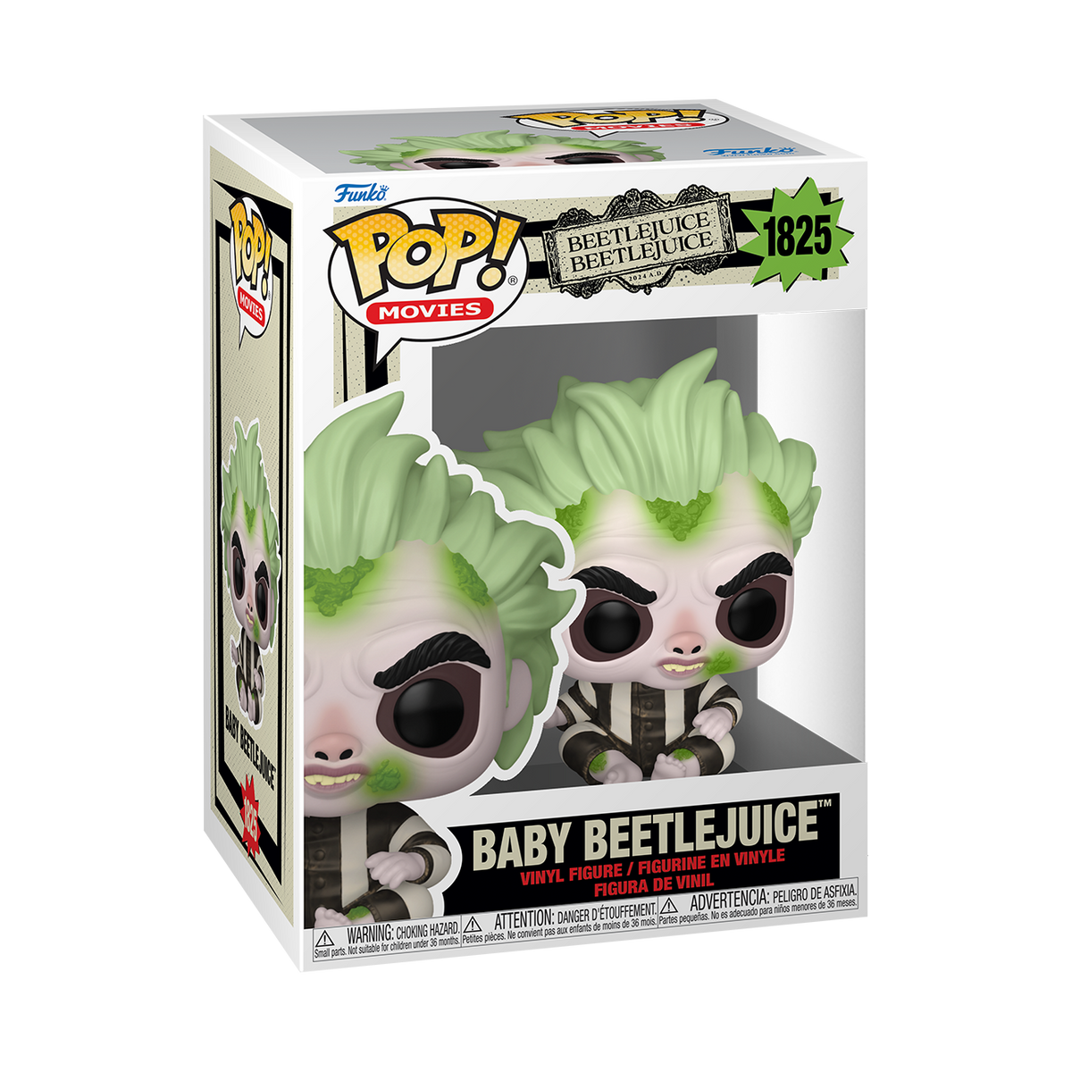 Funko POP! Horror Beetlejuice Baby Beetlejuice Figure #1825!