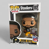 Funko POP! NFL Jerome Bettis Pittsburgh Steelers Figure #117!