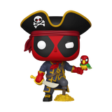 Funko Pop! Plus Marvel Deadpool as Long John Silver Figure #1493!