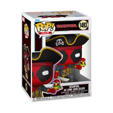 Funko Pop! Plus Marvel Deadpool as Long John Silver Figure #1493!