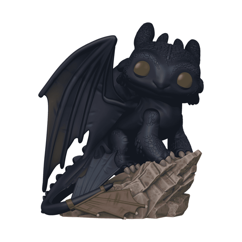 Funko POP! Deluxe How To Train Your Dragon Toothless Live Action Figure #1792!