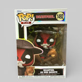 Funko Pop! Plus Marvel Deadpool as Don Quixote Figure #1492!
