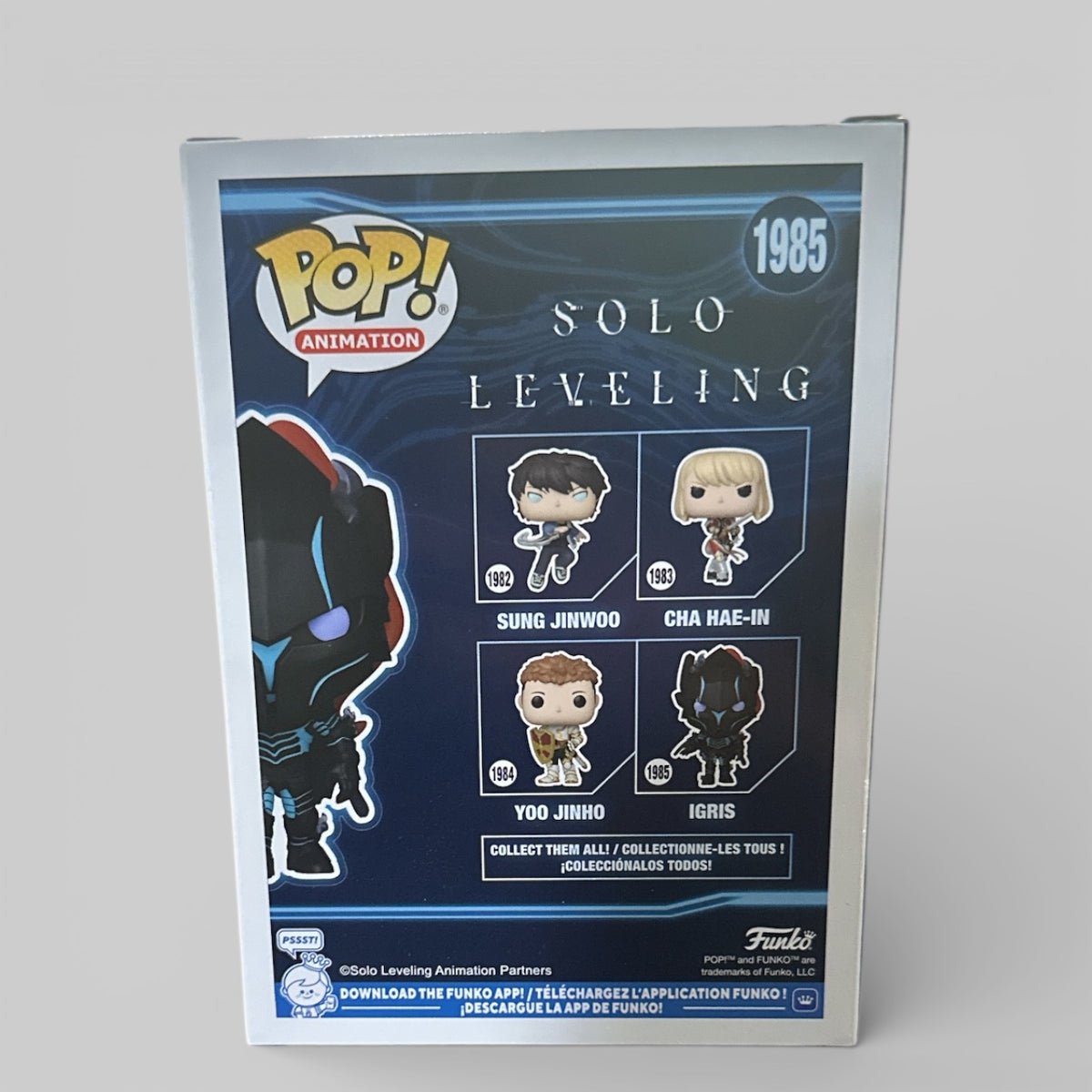 Funko POP! Anime Solo Leveling Igris Figure #1985!
