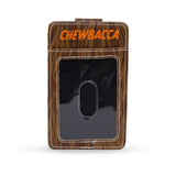 Star Wars Chewbacca Expression Face Vegan Leather Wallet ID Card Holder