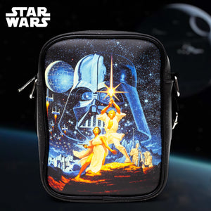 Star Wars A New Hope Movie Poster Vegan Leather Cross Body