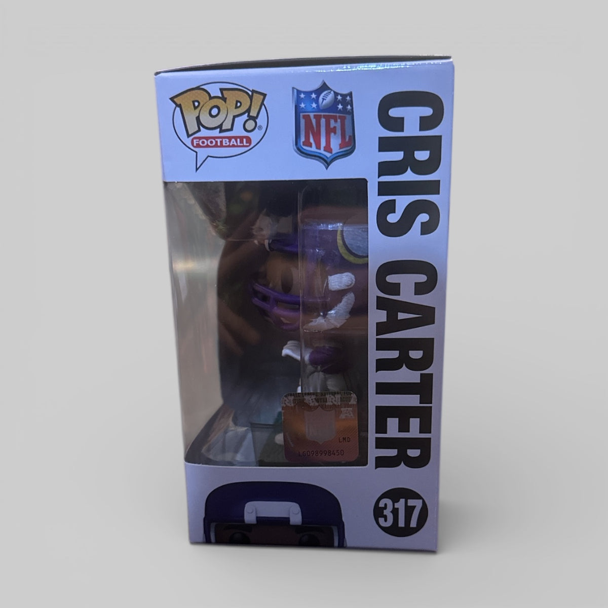 Funko Pop! NFL Legends Minnesota Vikings Cris Carter Figure #317!