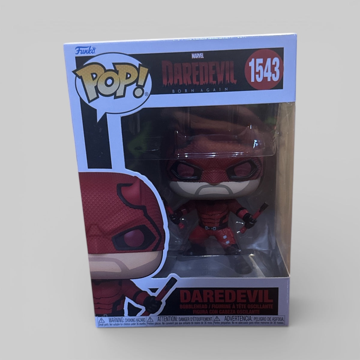 Funko Pop! Marvel Daredevil (Born Again) Figure #1543!