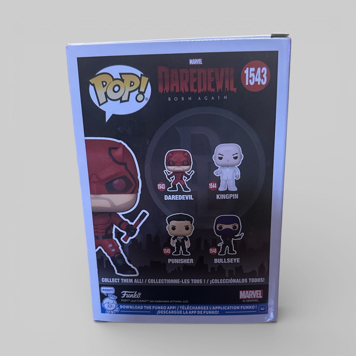 Funko Pop! Marvel Daredevil (Born Again) Figure #1543!