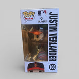 Funko Pop! MLB Justin Verlander San Francisco Giants Baseball Figure #108!
