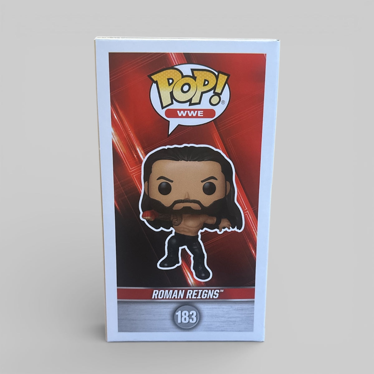 Funko Pop! WWE Roman Reigns Superman Punch Figure #183!