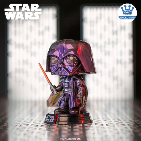 Funko POP! Star Wars Disney 100 Facet Darth Vader Exclusive #600!
