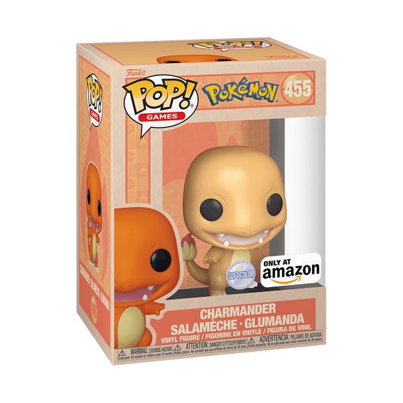 Funko POP! Pokemon Soft Color Charmander Exclusive Figure #455!