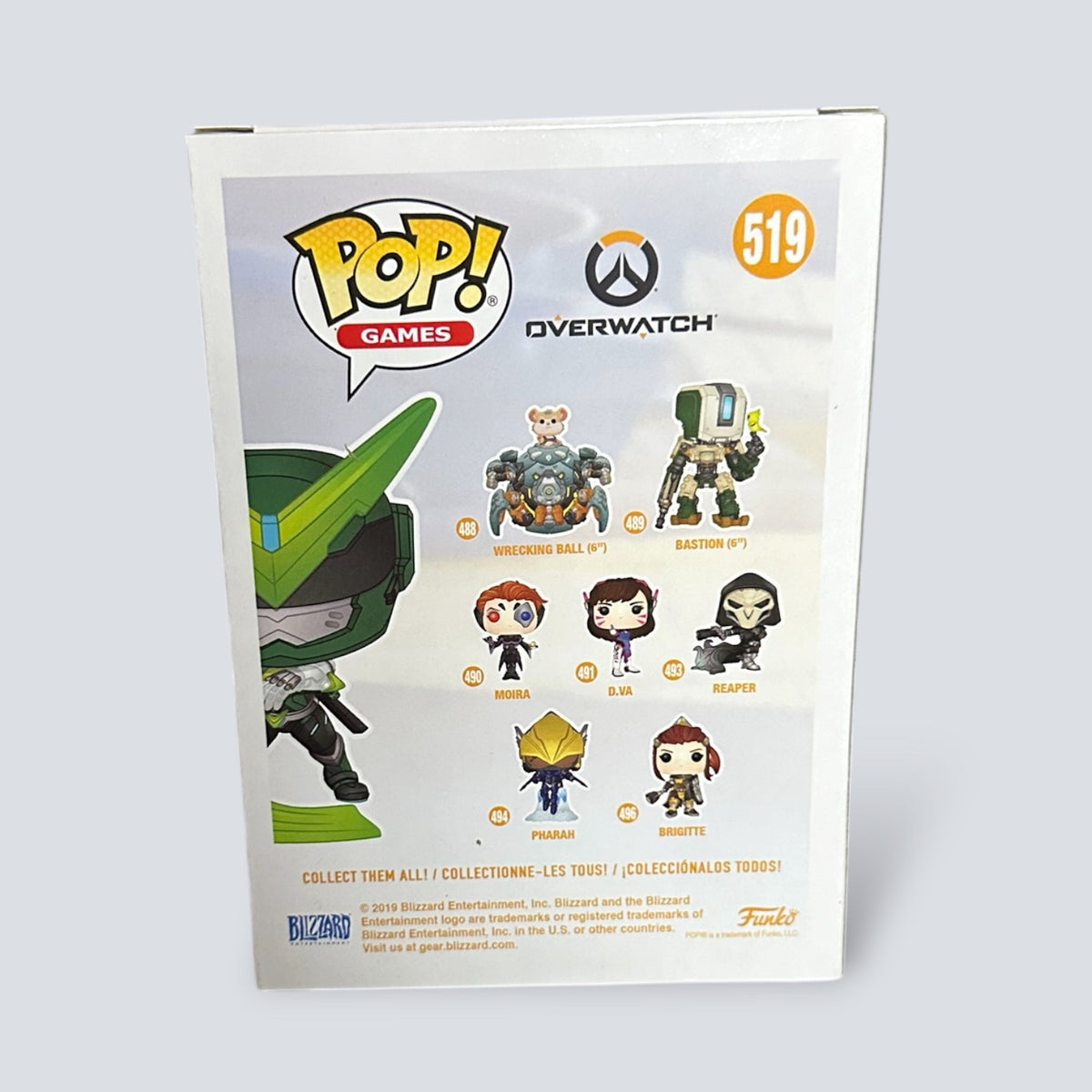 Funko POP! Games Overwatch Genji Exclusive Figure #519!
