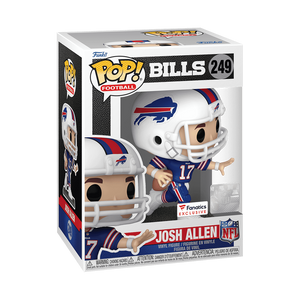 Funko POP! NFL Football Josh Allen Buffalo Bills Stiff Arm Fanatics Exclusive Figure #249!