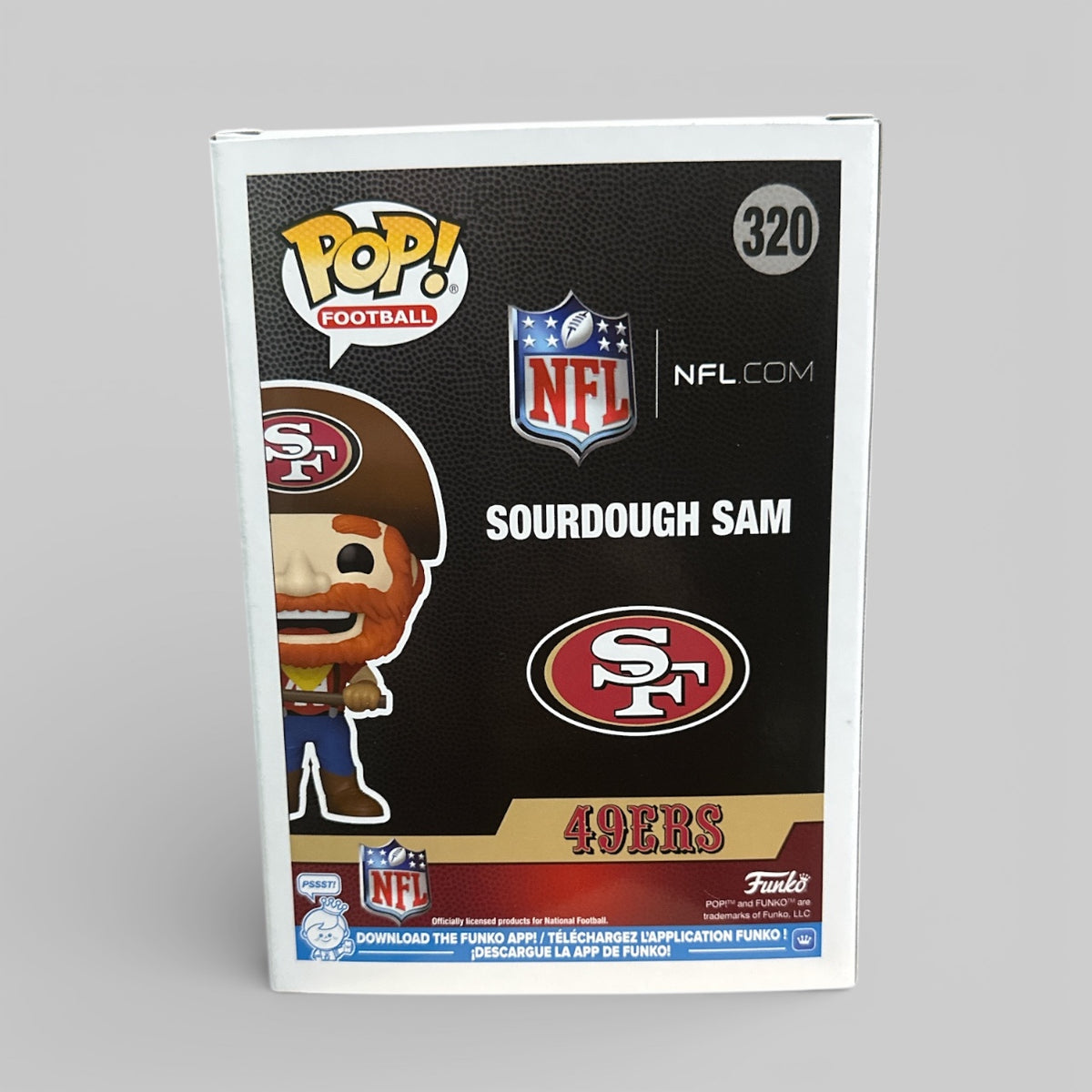 Funko Pop! NFL Mascots: San Francisco 49ers Sourdough Sam Figure #320!