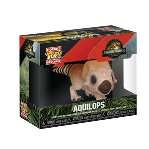 Funko Pocket Pop! Keychain Jurassic World Rebirth Aquilops Mini Figure