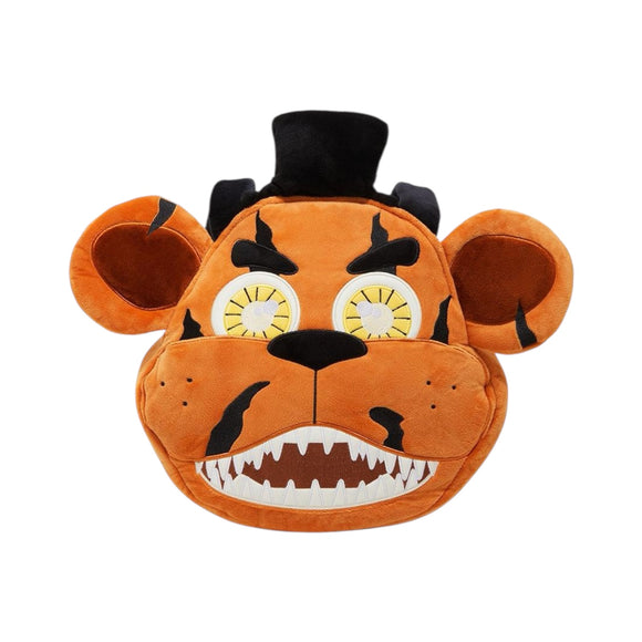 Five Nights At Freddy's Angry Freddy Face Plush Tote Bag