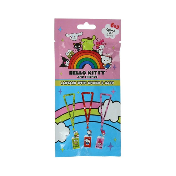 Hello Kitty & Friends Mystery Lanyard with Charm & Card Blind Bag