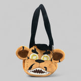 Five Nights At Freddy's Angry Freddy Face Plush Tote Bag