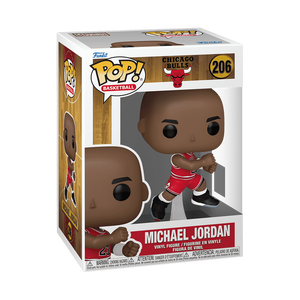 Funko POP! NBA Legends Michael Jordan 1989 Playoffs Chicago Bulls Figure #206!