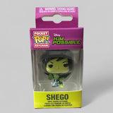 Funko Pocket Pop! Keychain Kim Possible Shego Mini Figure!