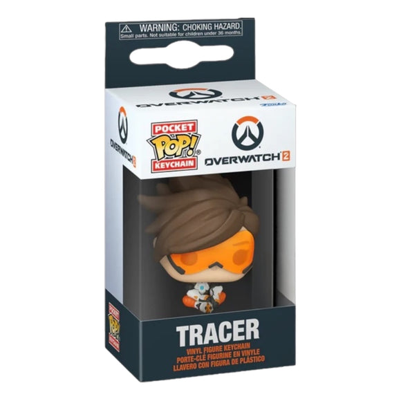 Funko Pocket Pop! Keychain Overwatch 2 Tracer Mini Figure!