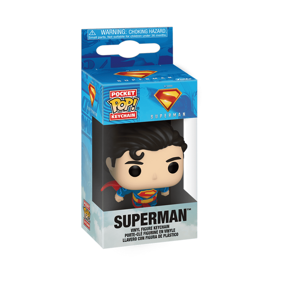 Funko Pocket POP! DC Superman Flying Keychain!