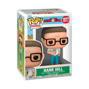 Funko POP! King of the Hill Hank Hill Figure #1977!
