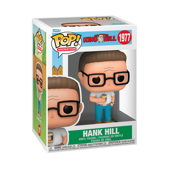 Funko POP! King of the Hill Hank Hill Figure #1977!