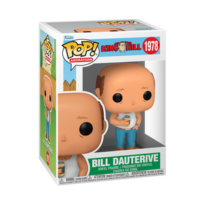 Funko POP! King of the Hill Bill Dauterive Figure #1978!
