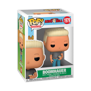 Funko POP! King of the Hill Boomhauer Figure #1979!