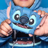 Loungefly Stitch Plush Sherpa Cosplay Bifold Wallet