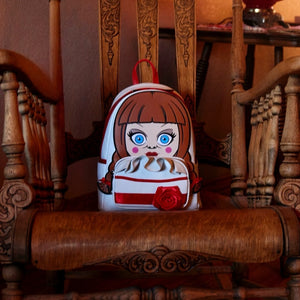 Loungefly Horror Annabelle Cosplay Mini Backpack