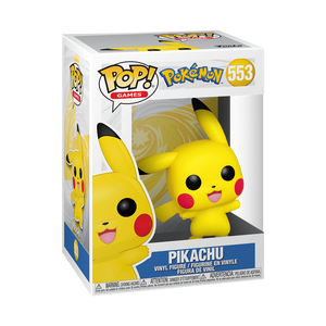 Funko POP! Games Pokemon Waving Pikachu Figure #553!