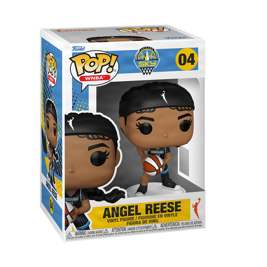 Funko POP! WNBA Angel Reese Chicago Sky Figure #04!