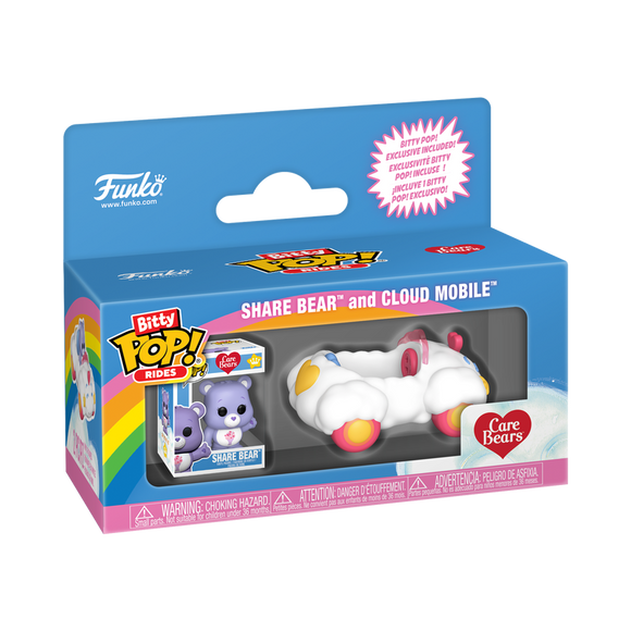 Funko Bitty POP! Rides Care Bears Share Bear and the Cloud Mobile!